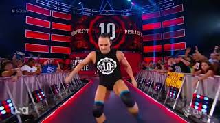 Tye Dillinger Amazing Entrance and Pop SmackDown LIVE  25 July 2017 [upl. by Moth44]