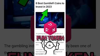 Top Gamble Crypto  FUN TOKEN [upl. by Stutman]