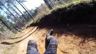 Woodworth Trail Drz400 Hard Crash [upl. by Henriha]