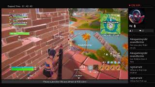 PLAYING FORTNITE WITH VEIWERS  epic commands [upl. by Udelle]