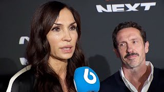 Famke Janssen zorgt voor shock op tv ‘Wow kijk naar dat gezicht’ [upl. by Ymij657]