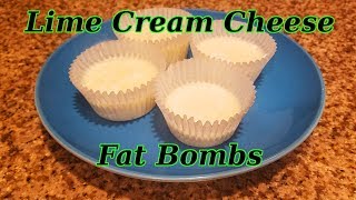 How To Make Keto Coconut Lime Cheesecake Fat Bombs  4 ingredients [upl. by Hernando]