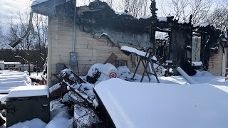 Crab Orchard family remains positive after losing it all to house fire vows to rebuild [upl. by Janenna926]