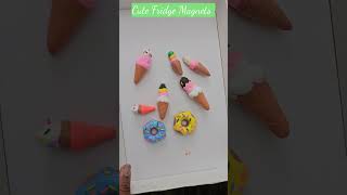 Perfect Gift IdeaDIY Sweet Treat Fridge Magnet Fun Clay Craft Idea [upl. by Mountford]