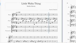 little waltz thing [upl. by Raynard]