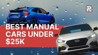 Best Manual Cars Under 25k [upl. by Ditmore]