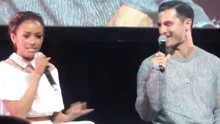 BloodyNightCon 2016  Kat Graham and Michael Malarkey Panel [upl. by Masterson]