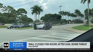 Boca Raton mall closes for hours after gun and bomb threat [upl. by Buehler]