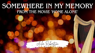 Somewhere In My Memory from Home Alone arr for Harp by Ailie Robertson [upl. by Hunfredo]