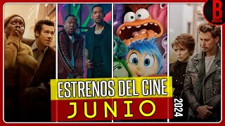 ESTRENOS del CINE JUNIO 2024  Películas que se Estrenan en Junio 2024 [upl. by Ineslta]