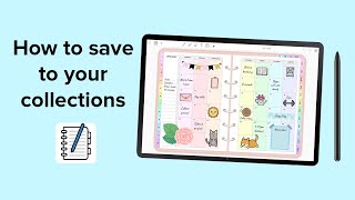 How to save to your collections  Penly app tutorial [upl. by Vins]