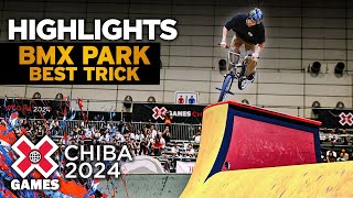 BEST OF BMX Park Best Trick  X Games Chiba 2024 [upl. by Anerb551]