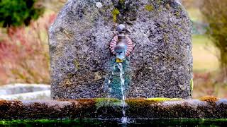 Brunnen Gartenbrunnen Wasserspiel Sprudelbrunnen [upl. by Acinomaj]