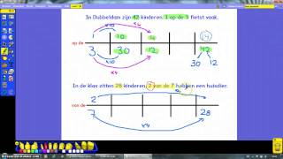 Rekenen groep 7 blok 3 les 6 [upl. by Meesan]