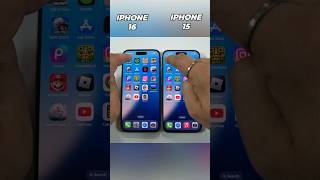 iPhone 16 vs iPhone 15 INSANE Speed Test ⚡️Whos the Winnershorts viralvideo [upl. by Odrarej]