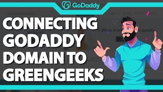 Connecting a Godaddy domain to GreenGeeks Quickly and Easy 2024 [upl. by Bobbette]