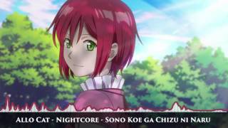 Nightcore  Sono Koe ga Chizu ni Naru Akagami no Shirayukihime 2nd Season OP [upl. by Dani]