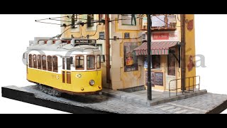 OcCre 124 Lisbon Lisboa tram and diorama [upl. by Garwin131]