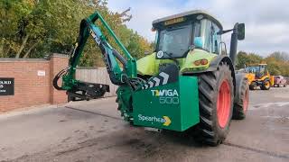 SPEARHEAD TWIGA 500 HEDGECUTTER WALKAROUND VIDEO [upl. by Solon830]