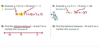 Evaluate an expression distance between numbers [upl. by Ceil]