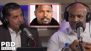 Mike Tyson Reacts To Jamie Fox Being Hospitalized [upl. by Gregoire711]