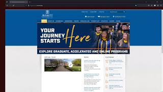 Averett University Okta Registration Instructions [upl. by Ahseila]