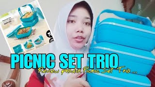 PICNIC SET TRIO TUPPERWARE  Review Picnic Set Trio [upl. by Corella]