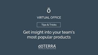 dōTERRA Virtual Office Sales Dashboard [upl. by Giule]