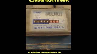 691 Gas Meter ReadingMmbtu Sui Gas Bill CalculationHow to Calculate MMBTUSNGPLSSGC [upl. by Neall344]