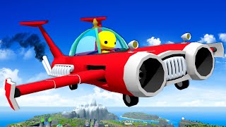 I Found a Secret FLYING CAR in Wobbly Life [upl. by Weiler]