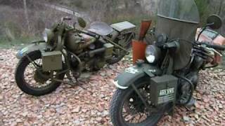 Harley Davidson WLA 45  HarleyDavidson 883  XWL  WARBOY  XWL WarBoy vs WLC Libérator [upl. by Whalen]