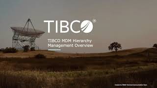 TIBCO MDM Hierarchy Management [upl. by Syah]