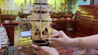 How to assemble a small ship France Jylland amp Napoleon 40cm hull length [upl. by Kingsbury3]