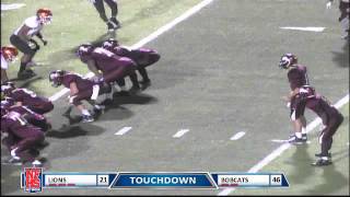 Lovelady 10 Hunter Murray 15yd Fingertip TD Catch [upl. by Ahseihs]