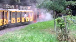 Longleat Train with wheel slippage [upl. by Lseil107]