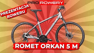 ROWER CROSSOWY DO WSZYSTKIEGO Romet Orkan 5 i akcesoria rowerowe [upl. by Erodisi]