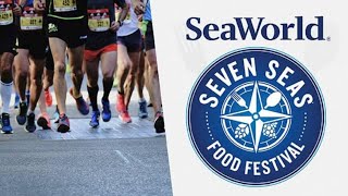 🔵FIRST EVER 🔵 SEAWORLD 5K INAGURAL Seven Seas Food Festival In ORLANDO FLORIDA￼ [upl. by Thibault]