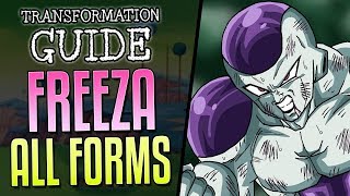 ALL FRIEZA Forms Explained [upl. by Onimixam]