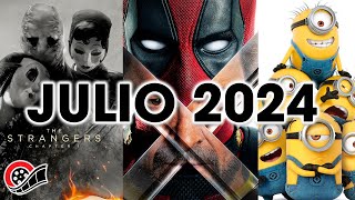 Estrenos de JULIO 2024 en cines y plataformas 🔥 PELÍCULAS y SERIES más esperadas [upl. by Aneleairam]