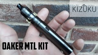 Kizoku  Oaker MTL Kit [upl. by Llirrehs]