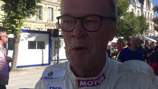 Ari Vatanen évoque sa joie dêtre au Circuit des Remparts dAngoulême [upl. by Notsrik]