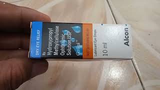 Genteal Eye Drops  Hydroxypropyl Methylcellulose Ophthalmic Solution  Genteal Eye Drops uses Hindi [upl. by Soren681]