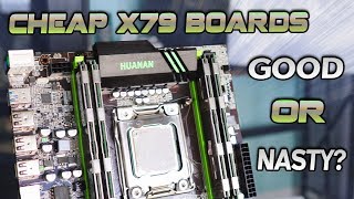 AliExpress HUANAN X79 Motherboards  Are they a LEGIT OPTION for PC Builders [upl. by Ahsilra973]