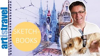 Sketchbook Tour with Ian Fennelly  Urban Sketching [upl. by Anagrom]