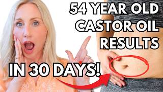 CASTOR OIL RESULTS AFTER 30 Days As a Woman Over 50 [upl. by Talie]