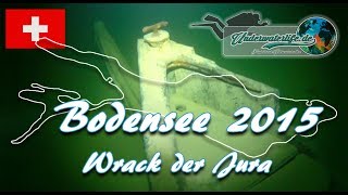 Tauchen Bodensee 2015 Wrack der Jura [upl. by Otrebron]