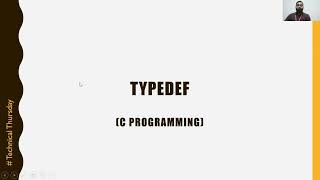 TYPEDEF [upl. by Abert593]