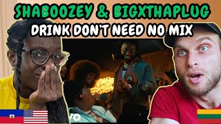 REACTION TO Shaboozey amp BigXthaPlug  Drink Dont Need No Mix Music Video  FIRST TIME HEARING [upl. by March]