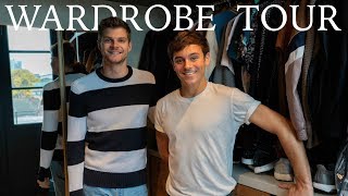 WARDROBE TOUR  INTHECLOSET WITH TOM DALEY [upl. by Inimak]