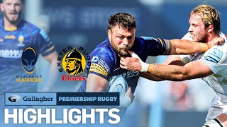 Worcester v Exeter  HIGHLIGHTS  Warriors Show Fight at Sixways  Gallagher Premiership 202223 [upl. by Pearse]